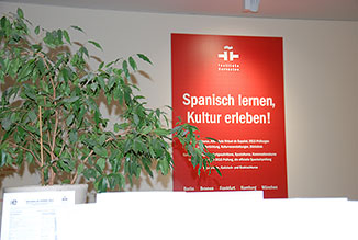 Interior del Instituto Cervantes de Frankfurt